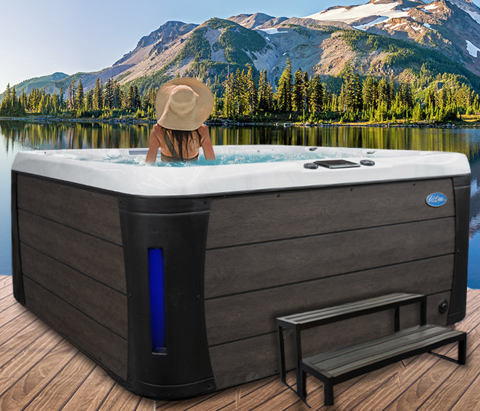 Calspas hot tub being used in a family setting - hot tubs spas for sale Watsonville